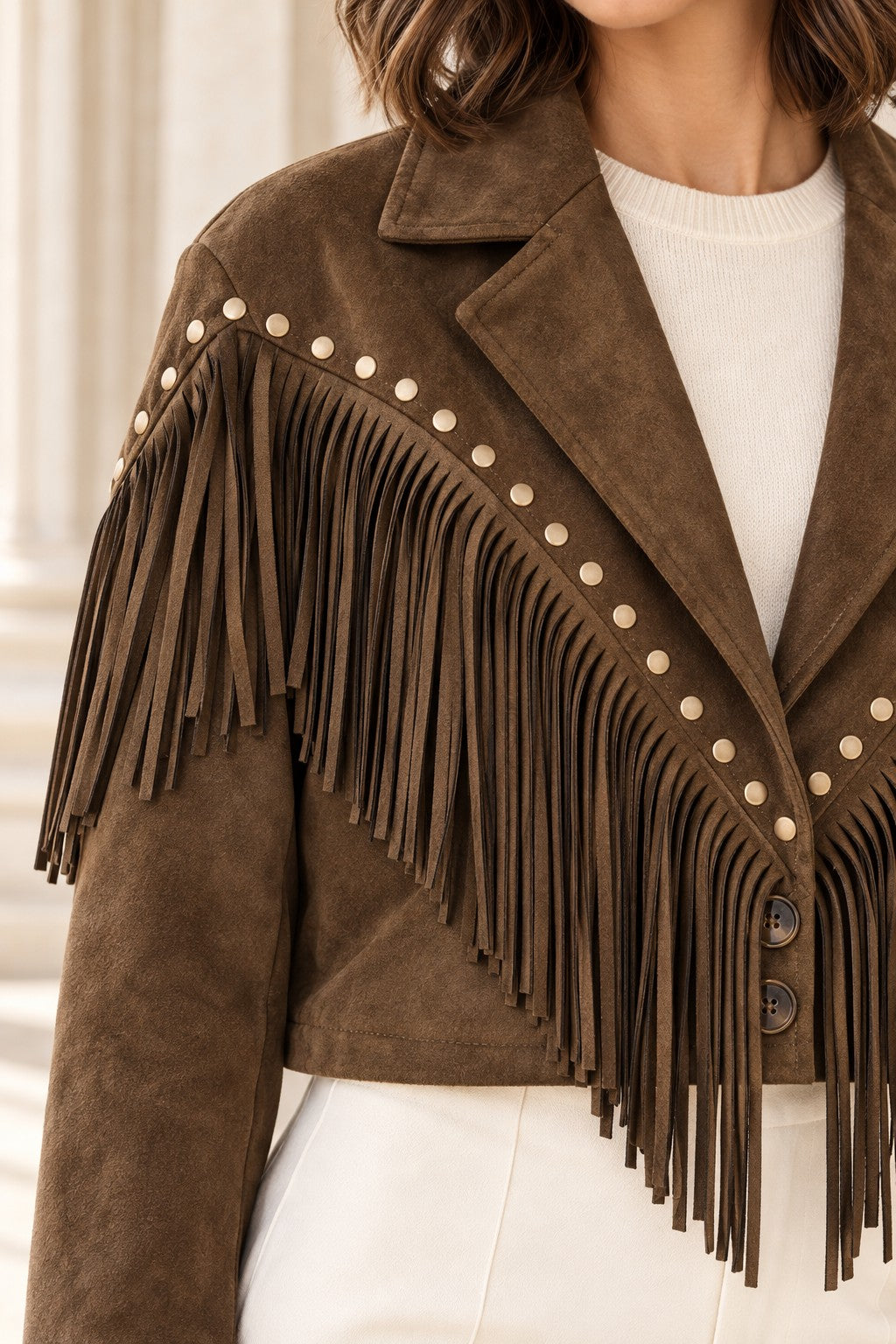 XLJ Short Jacket with Tassel Lining 6381 - Hengelo