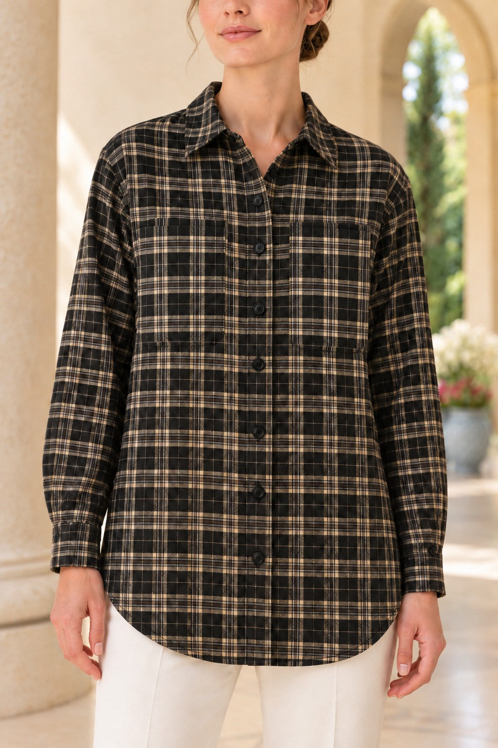 XLJ Plaid Oversize Shirt 6465 - Berchem