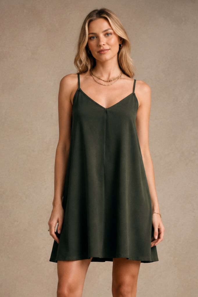 XLJ Strappy Short Dress HS3109 - Cortazar