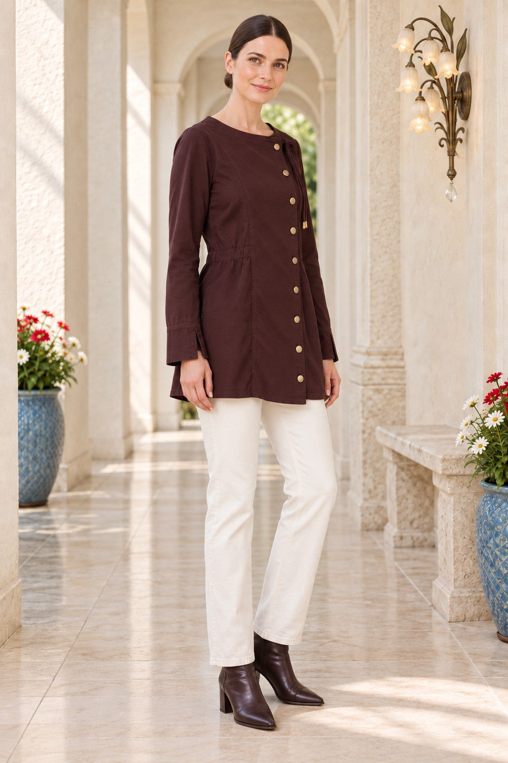 XLJ Medium Size Shirt with Elastic Waistband 6372 - Houghton le Spring