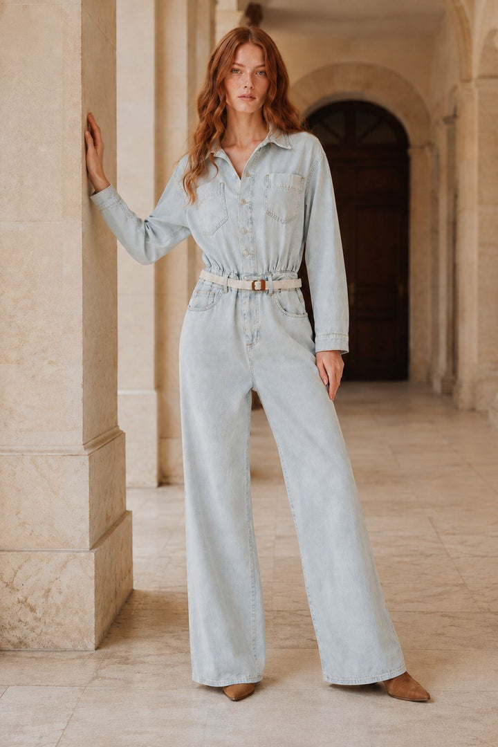 XLJ Overalls with Elasticated Waist - Aurora
