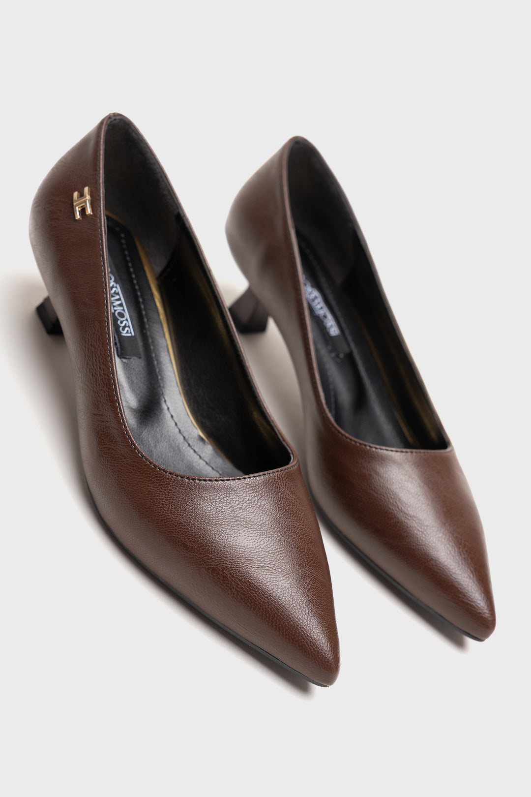 DSM Doss Coffee Skin Low Heel Women's Pointed Toe Women's Shoe - O Fallon