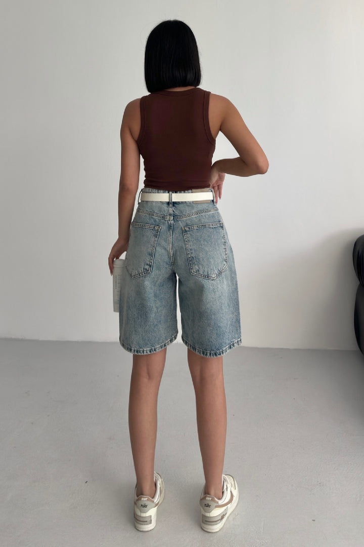 XLJ Mid Length Denim Short Mixed - Torreón