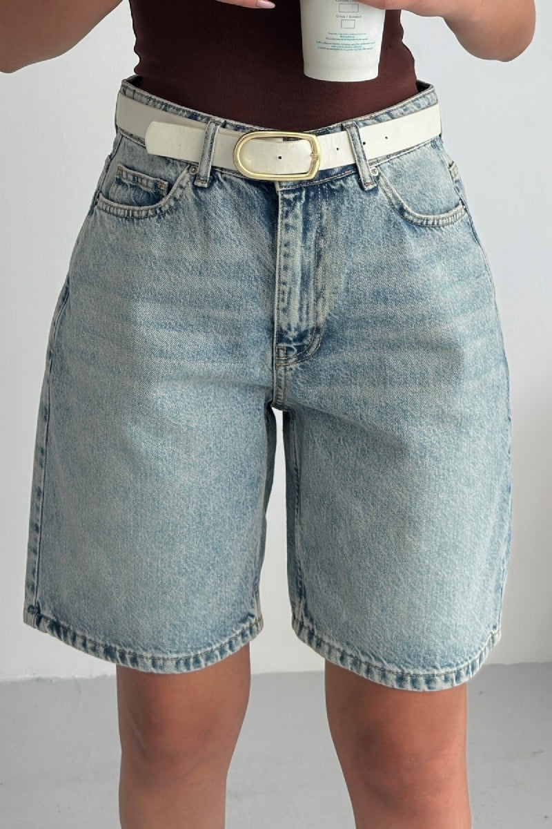 XLJ Mid Length Denim Short Mixed - Torreón