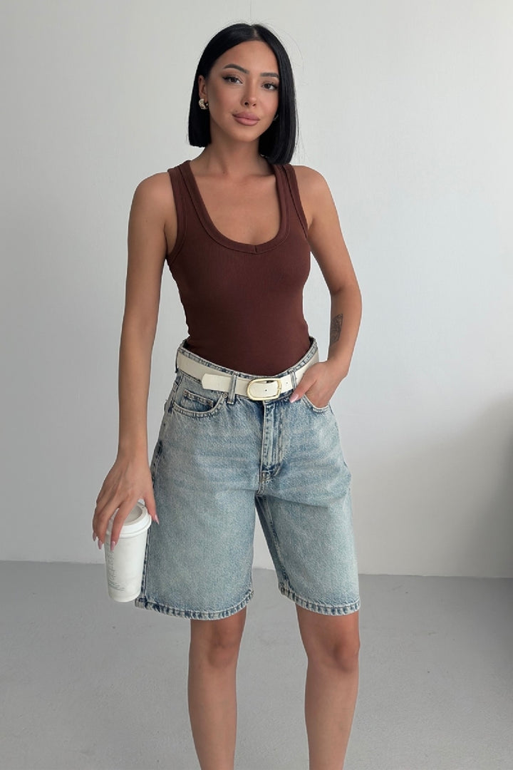 XLJ Mid Length Denim Short Mixed - Torreón