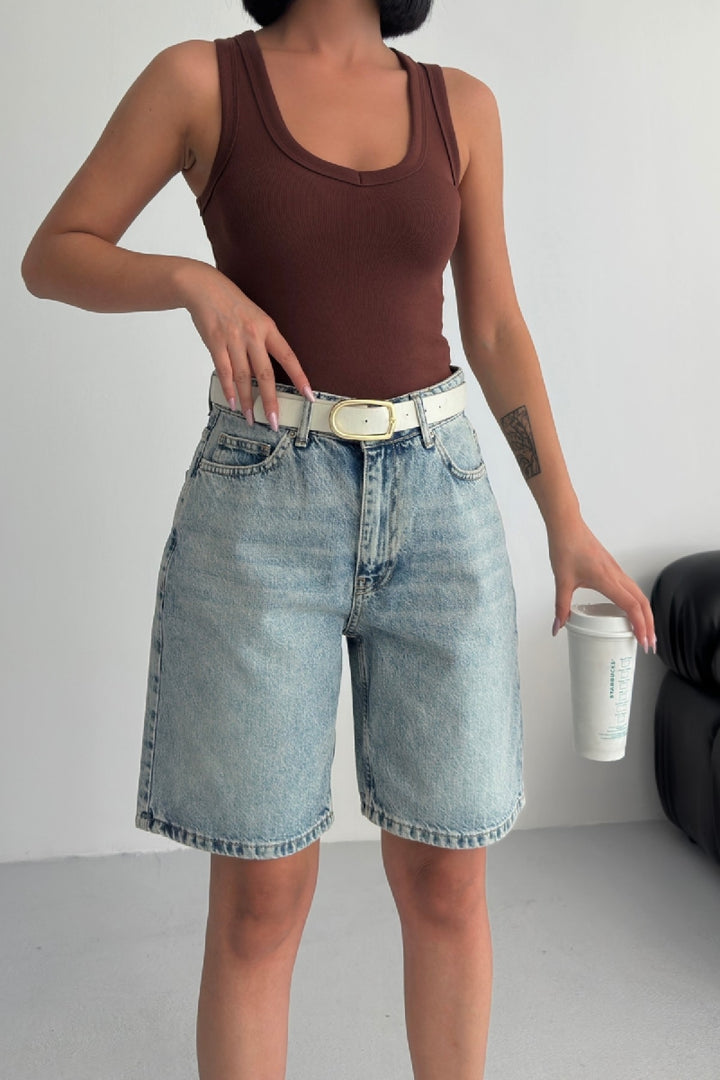 XLJ Mid Length Denim Short Mixed - Torreón