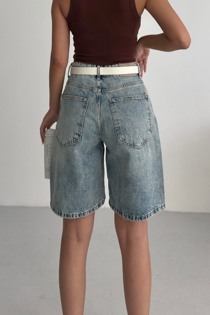 XLJ Mid Length Denim Short Mixed - Torreón