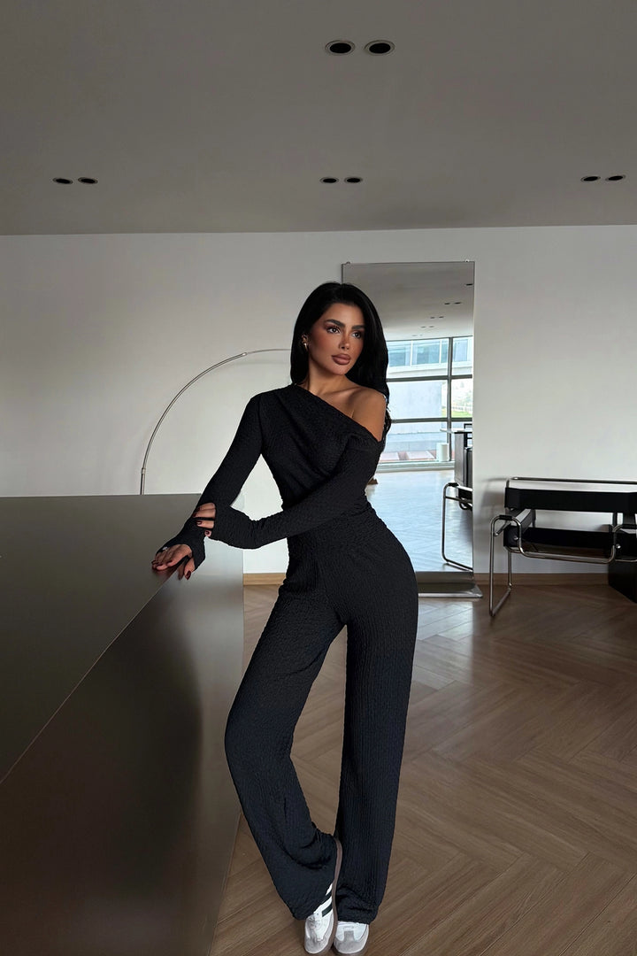 EYY Women Black Trouser Suit - Langford Station