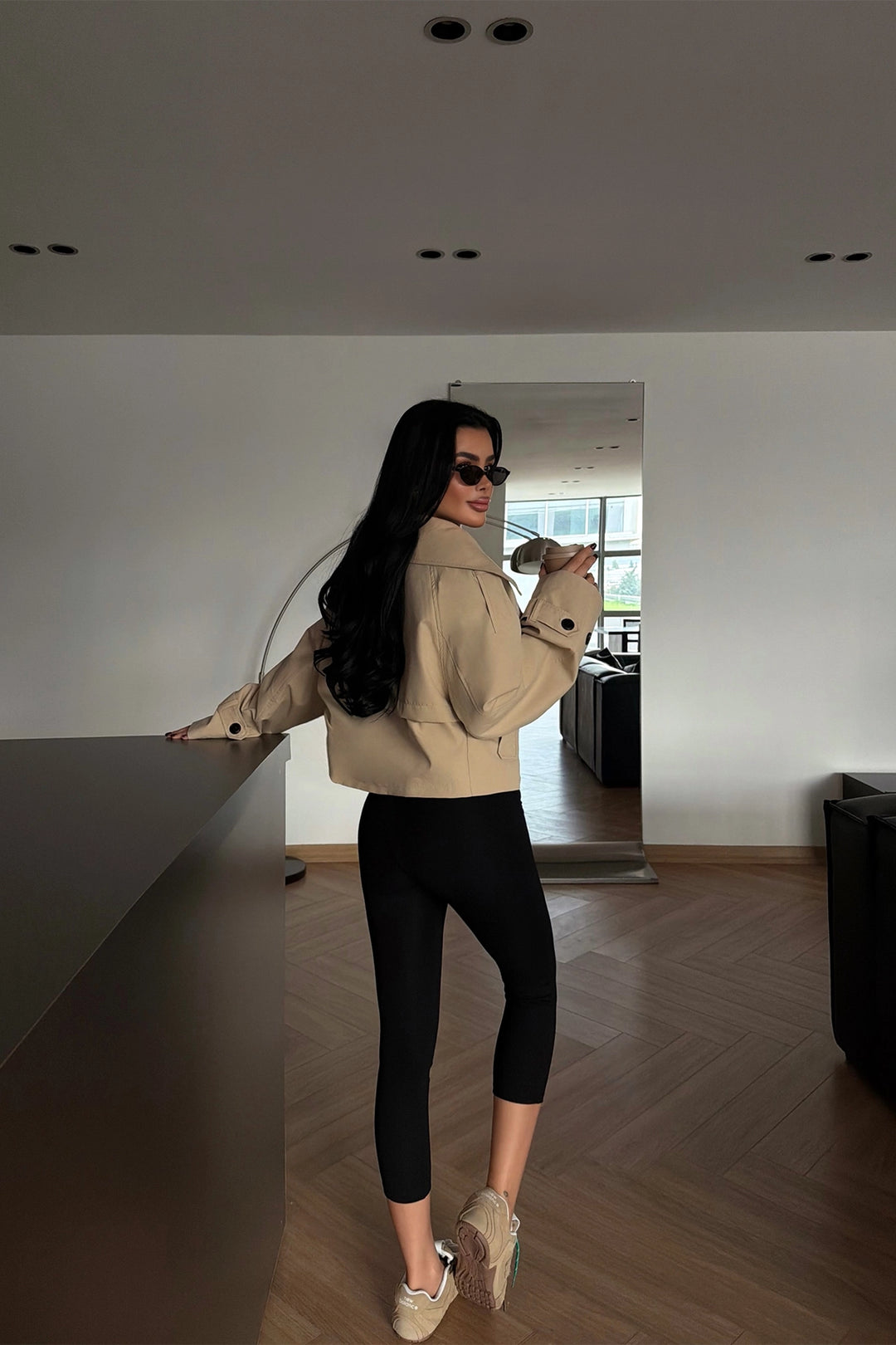 EYY Women Beige Klarris Trench Coat - Clermont-Ferrand