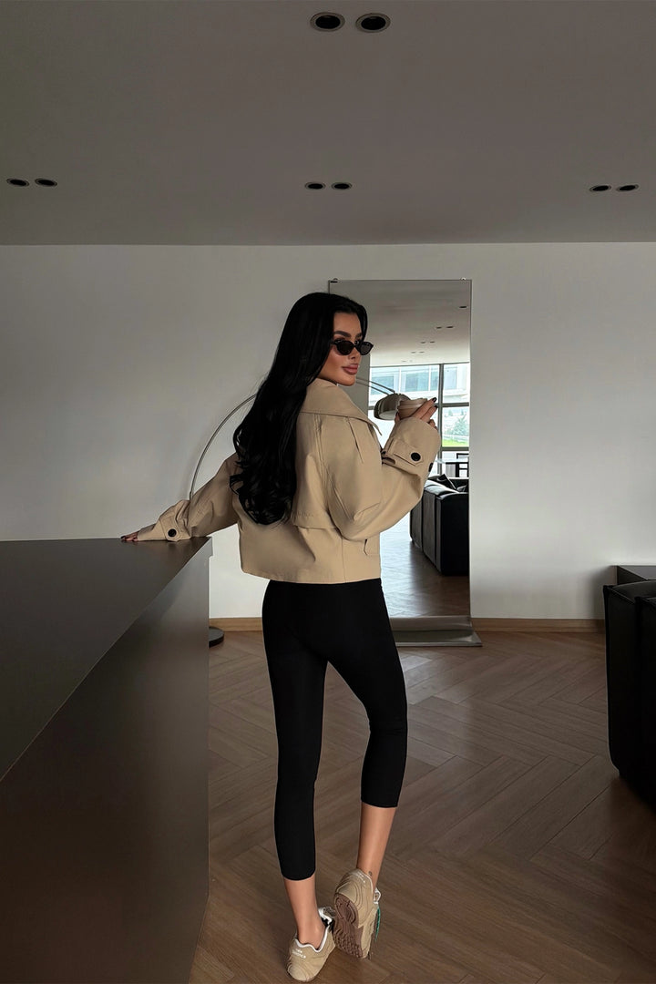 EYY Women Beige Klarris Trench Coat - Clermont-Ferrand