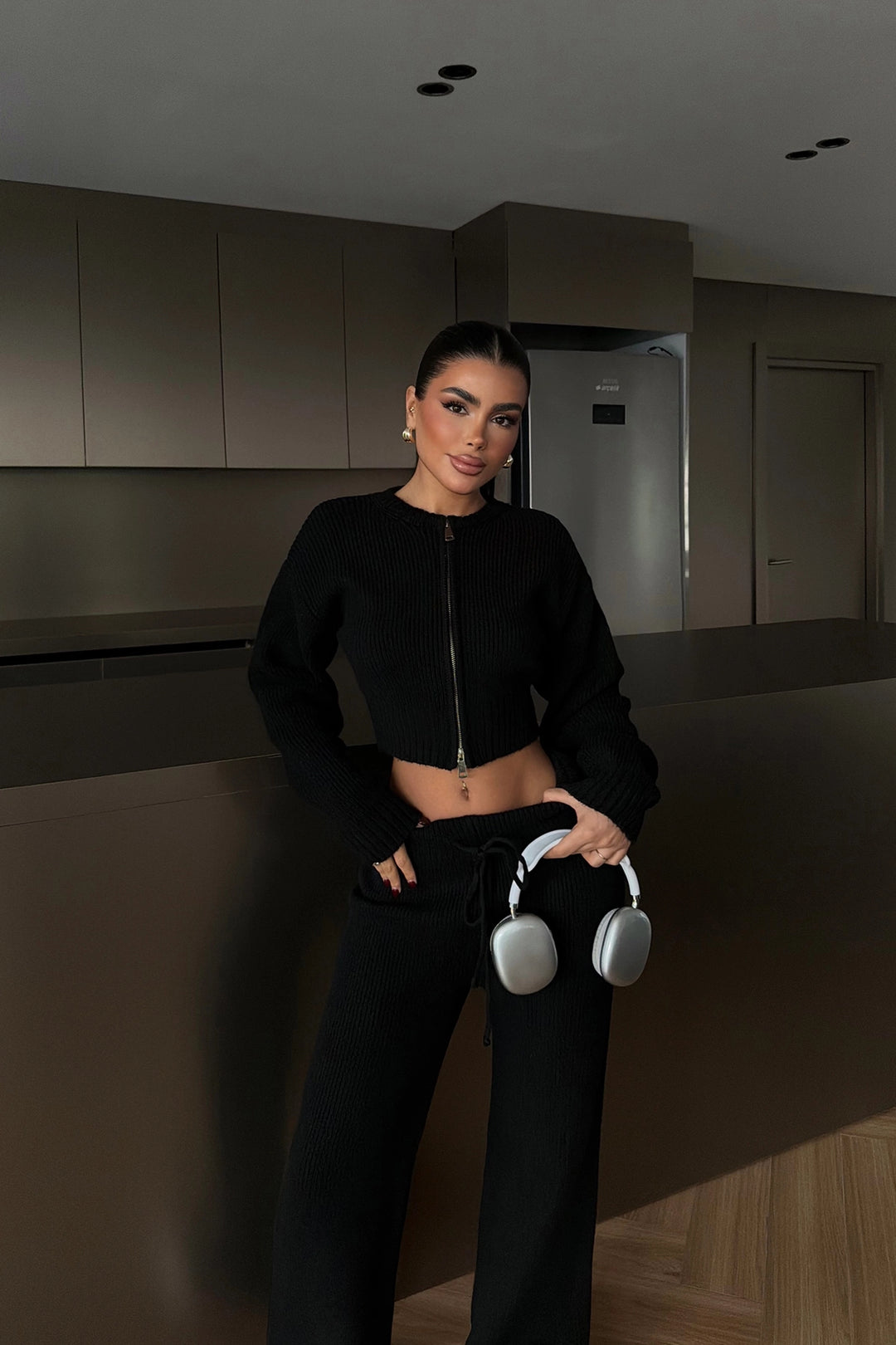 EYY Women Black Zaria Knit Set - Westminster