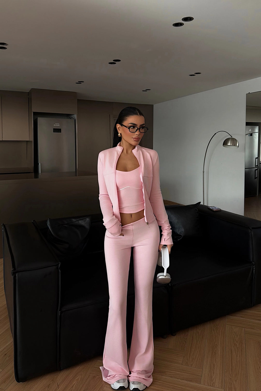 EYY Women Pembe Kırpma Üst Takım - Thornton Heath