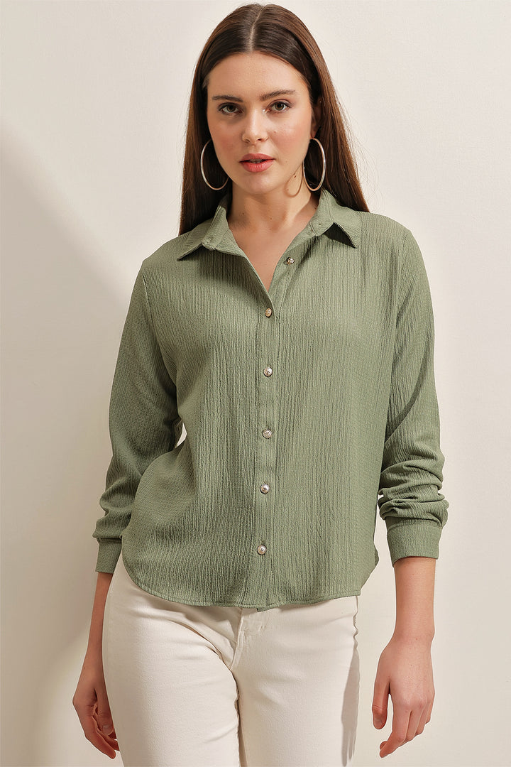 BGD Women Knitted Shirt - Çağla - Avondale