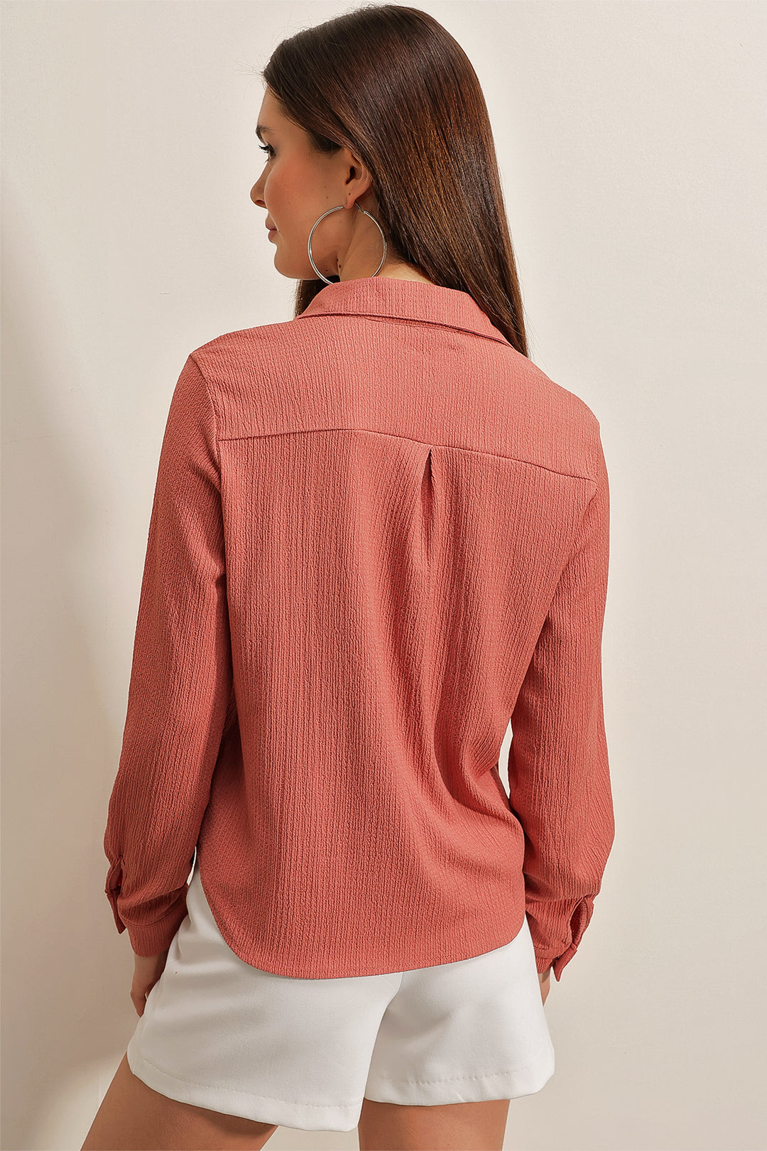 BGD Women Knitted Shirt - Rose Pink - Avondale