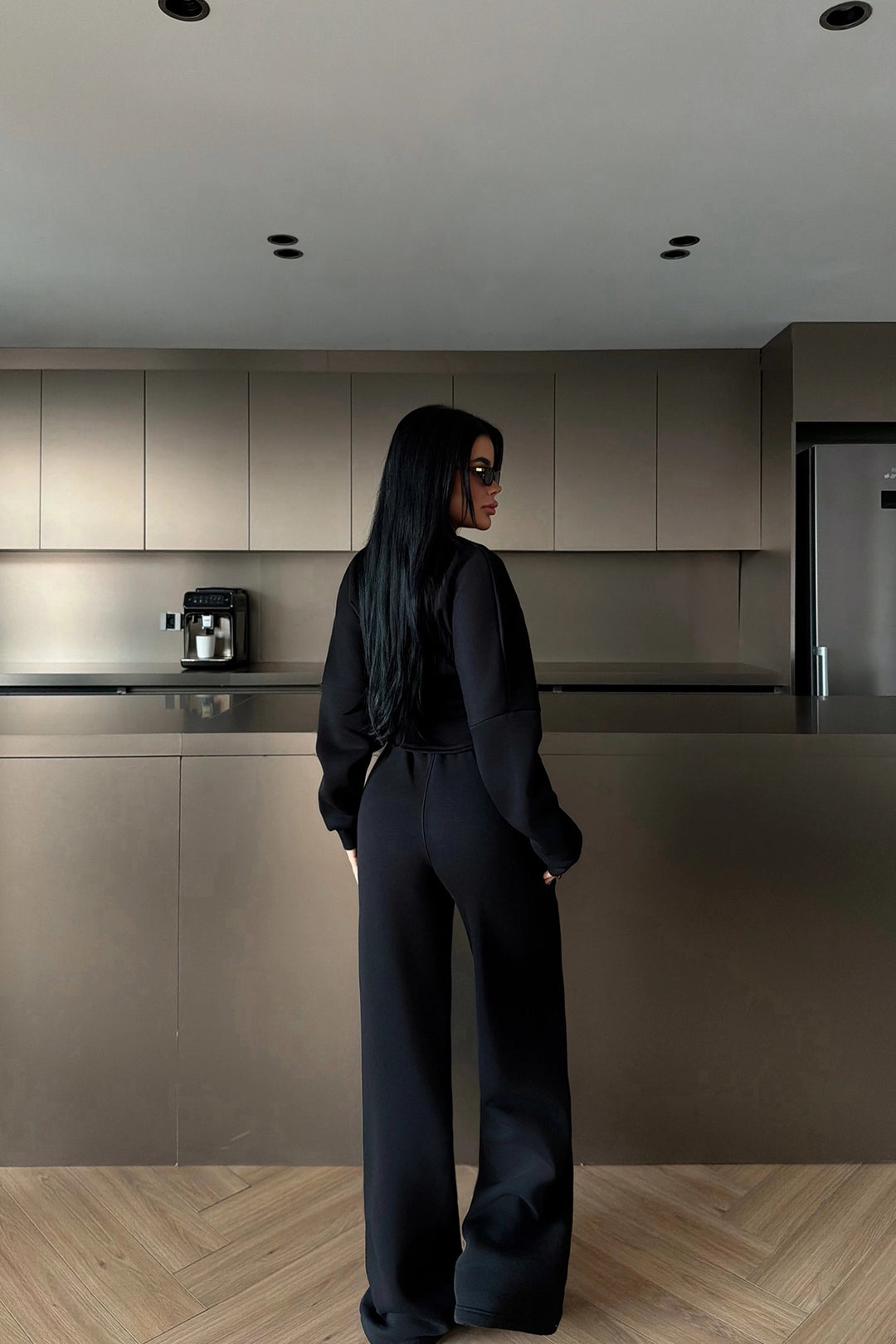 EYY Women Black Tracksuit - Brest