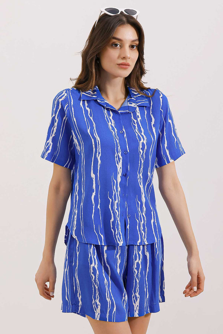 BGD Women Shorts Shirt Set - D. Saks - Woodlawn