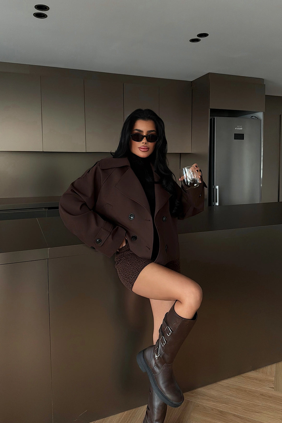 EYY Women Acı Kahve Klarris Trench Coat - Stirling