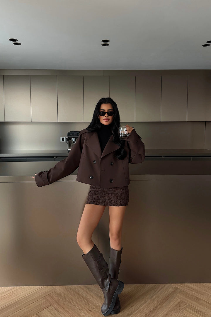 EYY Women Acı Kahve Klarris Trench Coat - Stirling