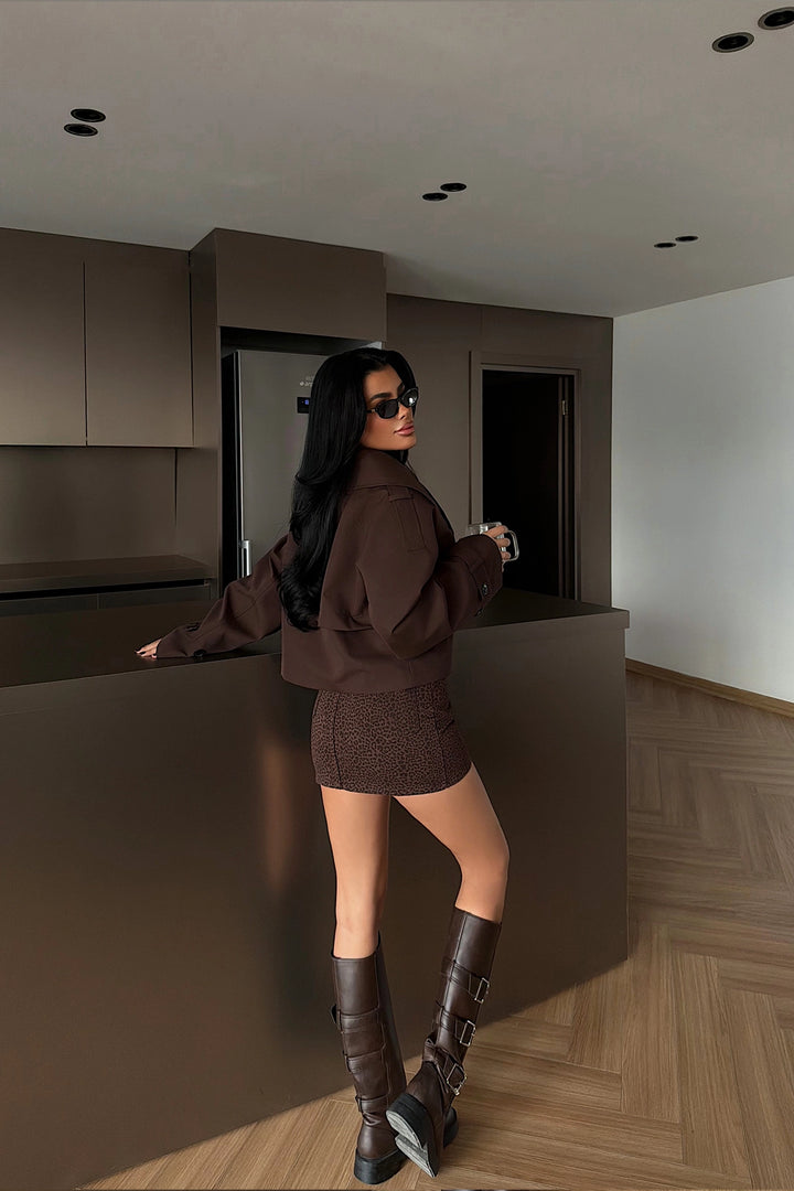 EYY Women Acı Kahve Klarris Trench Coat - Stirling