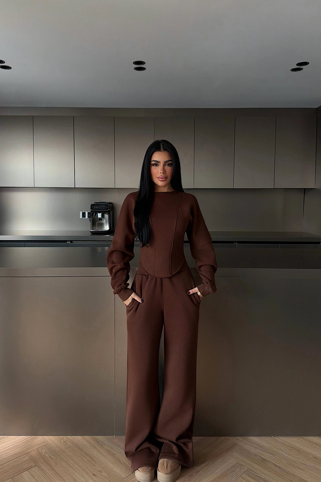 EYY Women Kahverengi Eşofman - Streatham