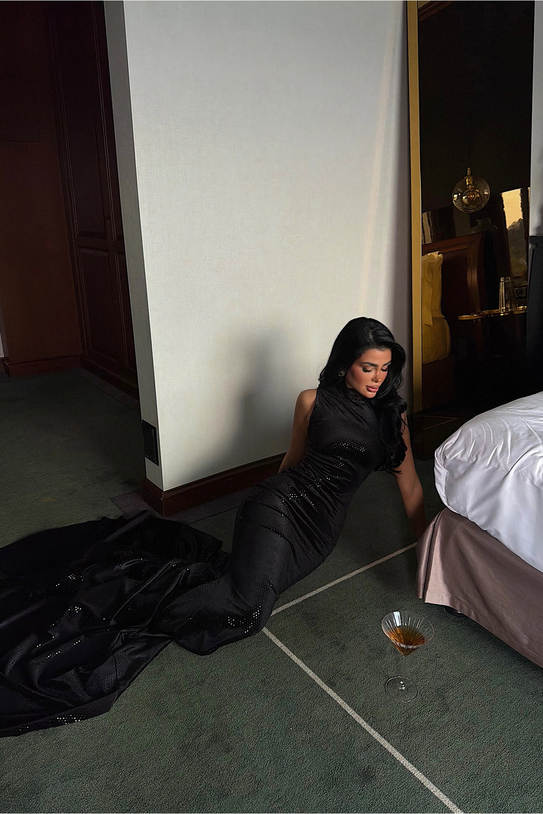 EYY Women Silver Sequin Detail Long Dress - Dunedin