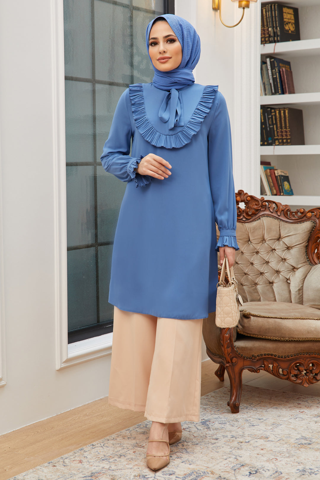 ZRF Women River Bow Tunik - Indigo - Tiraspol
