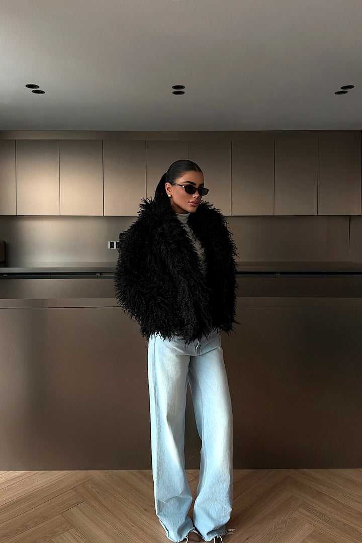 EYY Women Black Mayfair Fur - St. Joseph