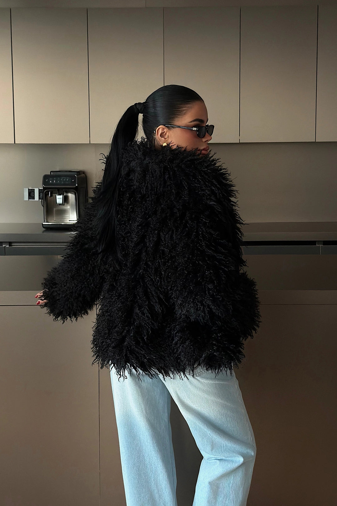 EYY Women Black Mayfair Fur - St. Joseph