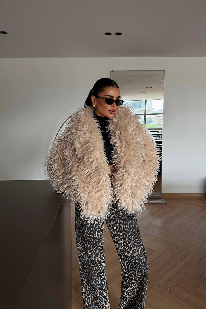 EYY Women Bej Mayfair Kürk - Palm Beach Gardens