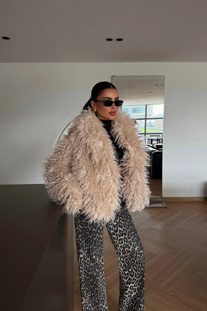 EYY Women Bej Mayfair Kürk - Palm Beach Gardens
