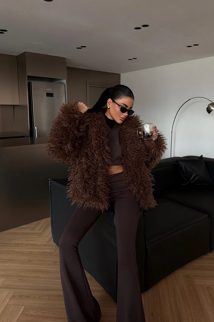 EYY Women Brown Mayfair Fur - Sutton