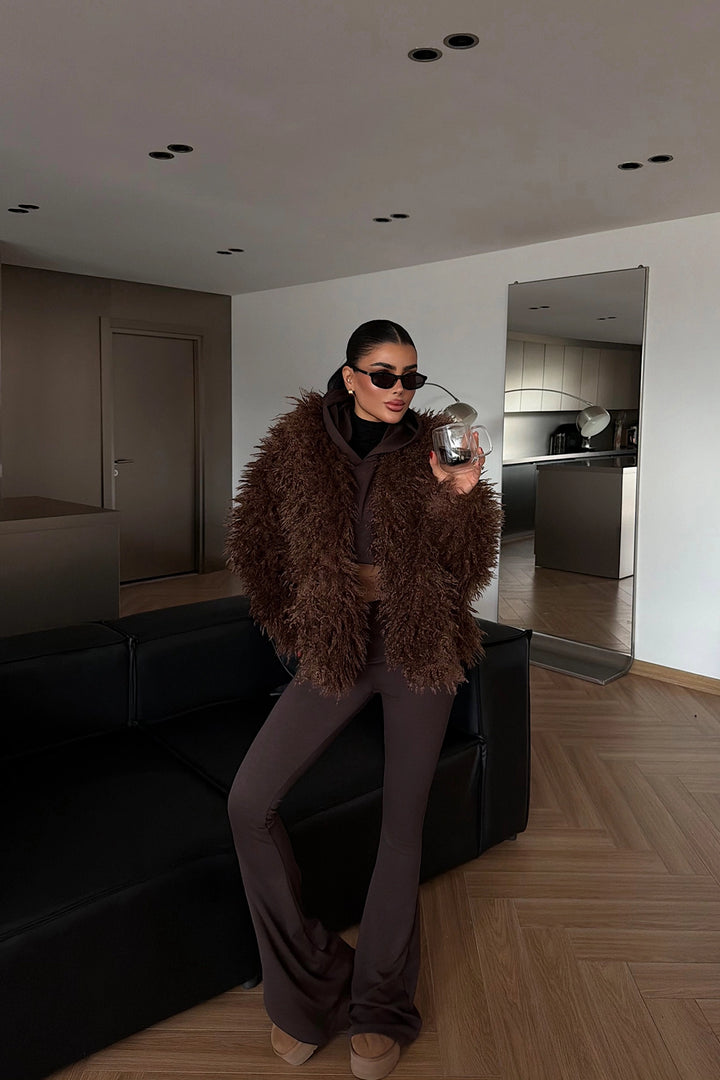 EYY Women Brown Mayfair Fur - Sutton