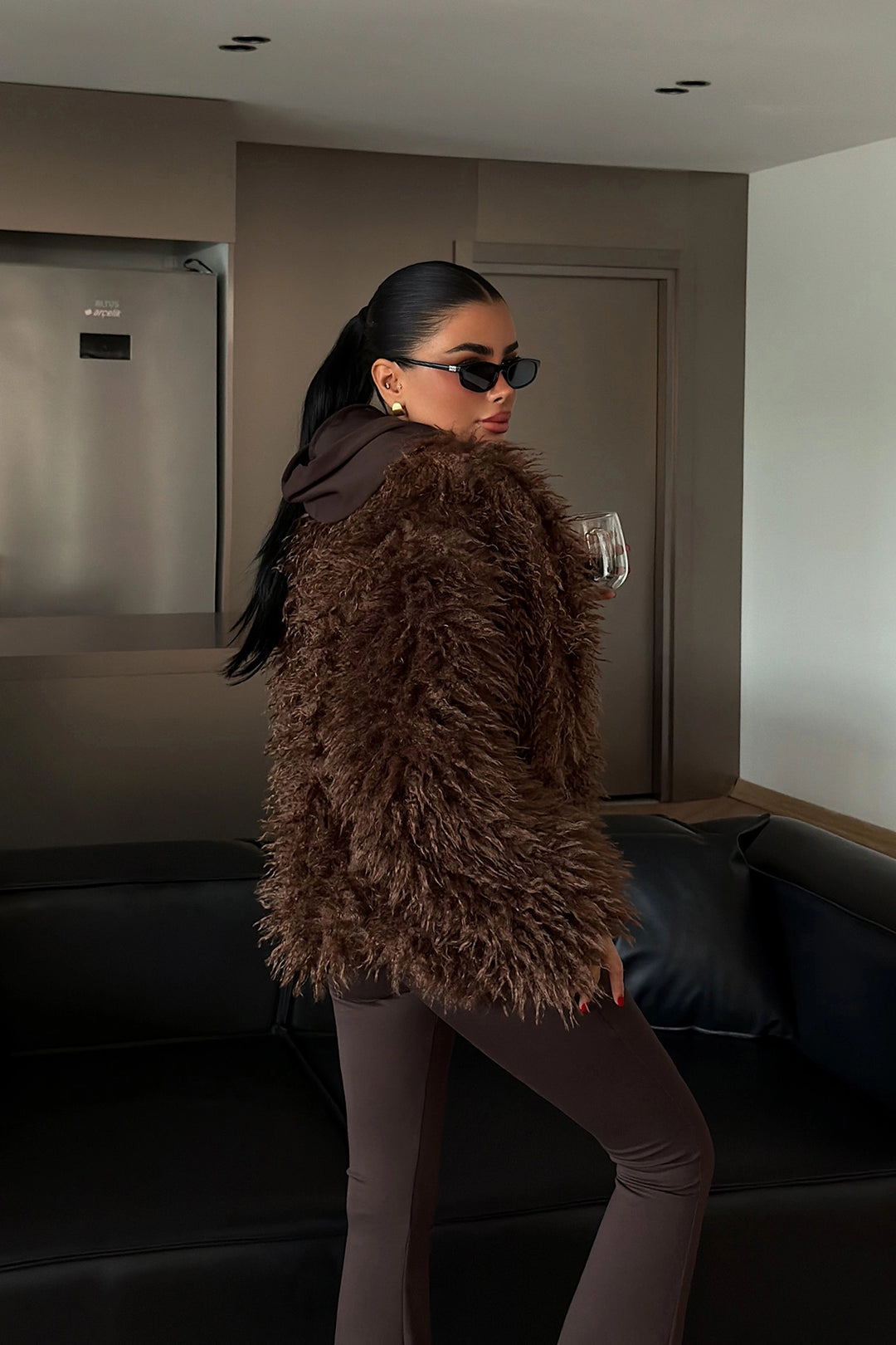 EYY Women Brown Mayfair Fur - Sutton