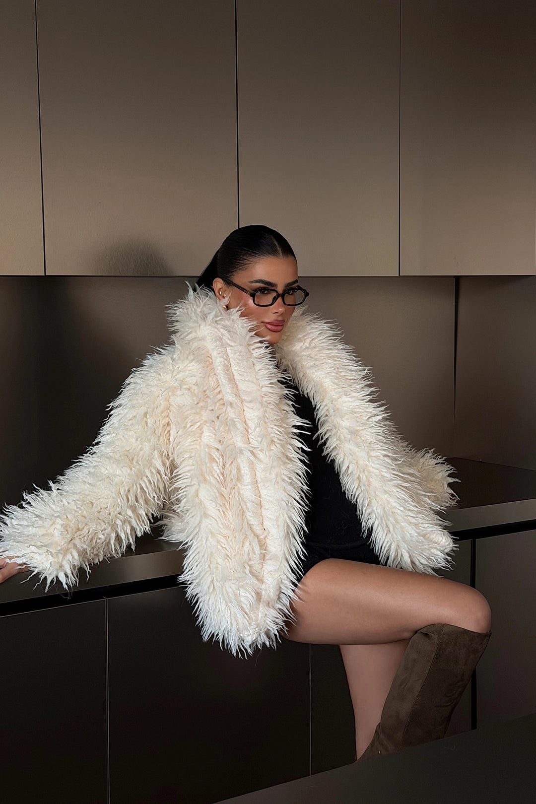 EYY Women Cream Mayfair Fur - Pinner