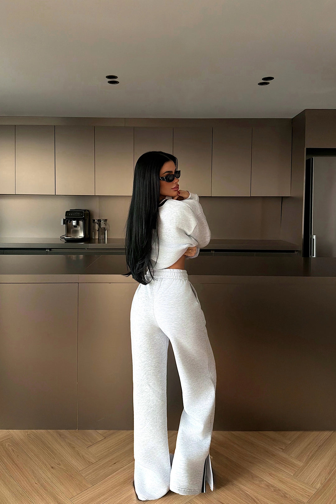 EYY Women Gri Kassel Eşofman Takımı - Brisbane
