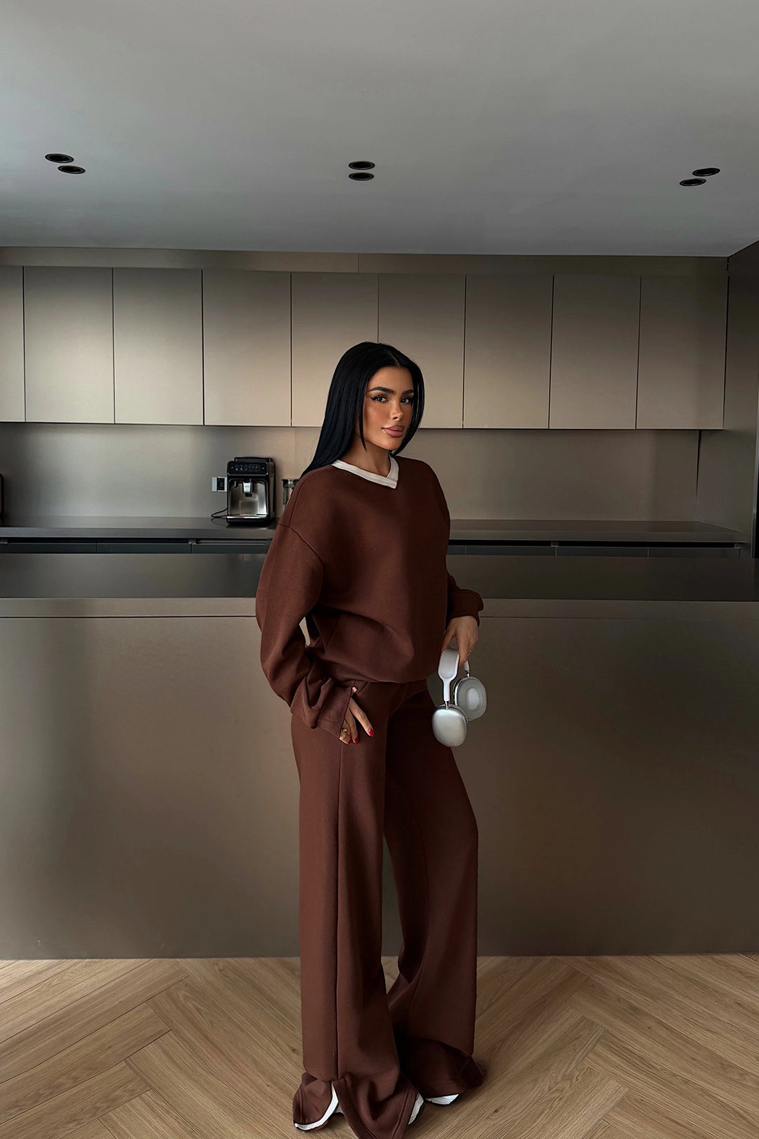 EYY Women Kahverengi Kassel Eşofman Takımı - Palma