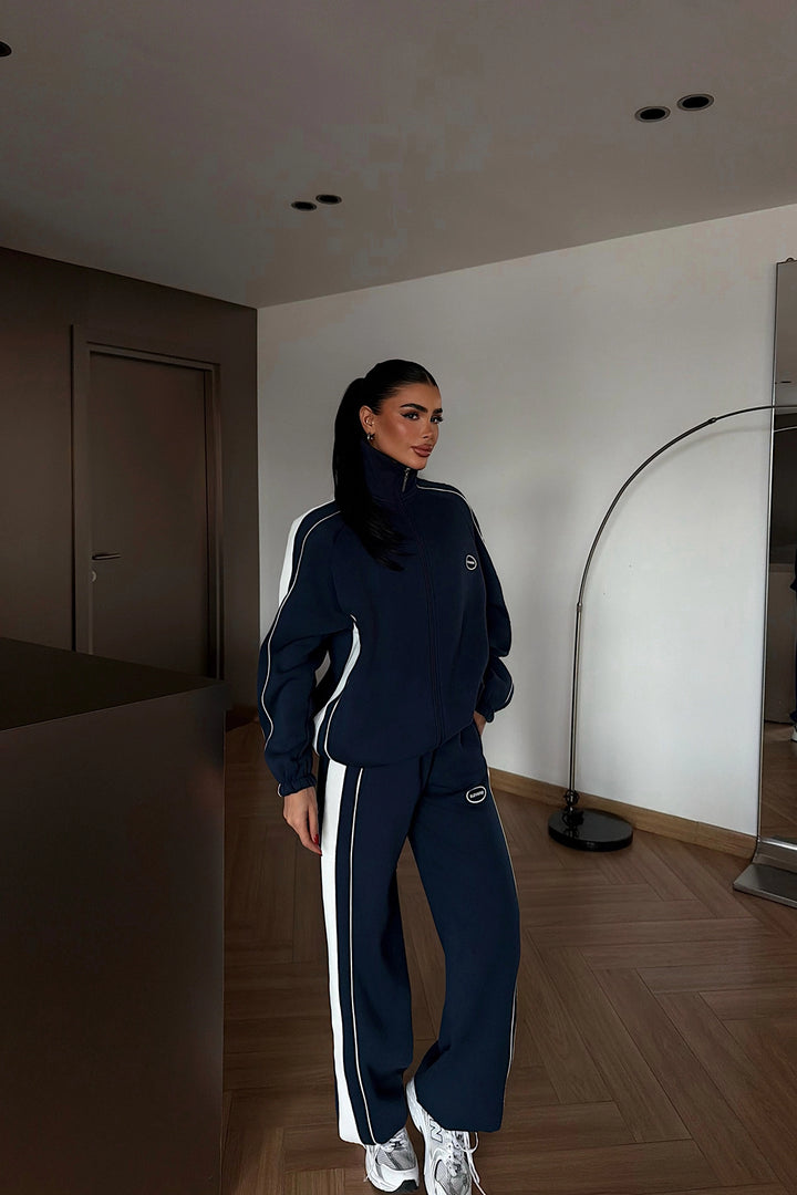 EYY Women Navy Blue Gionna Tracksuit Set - Greer