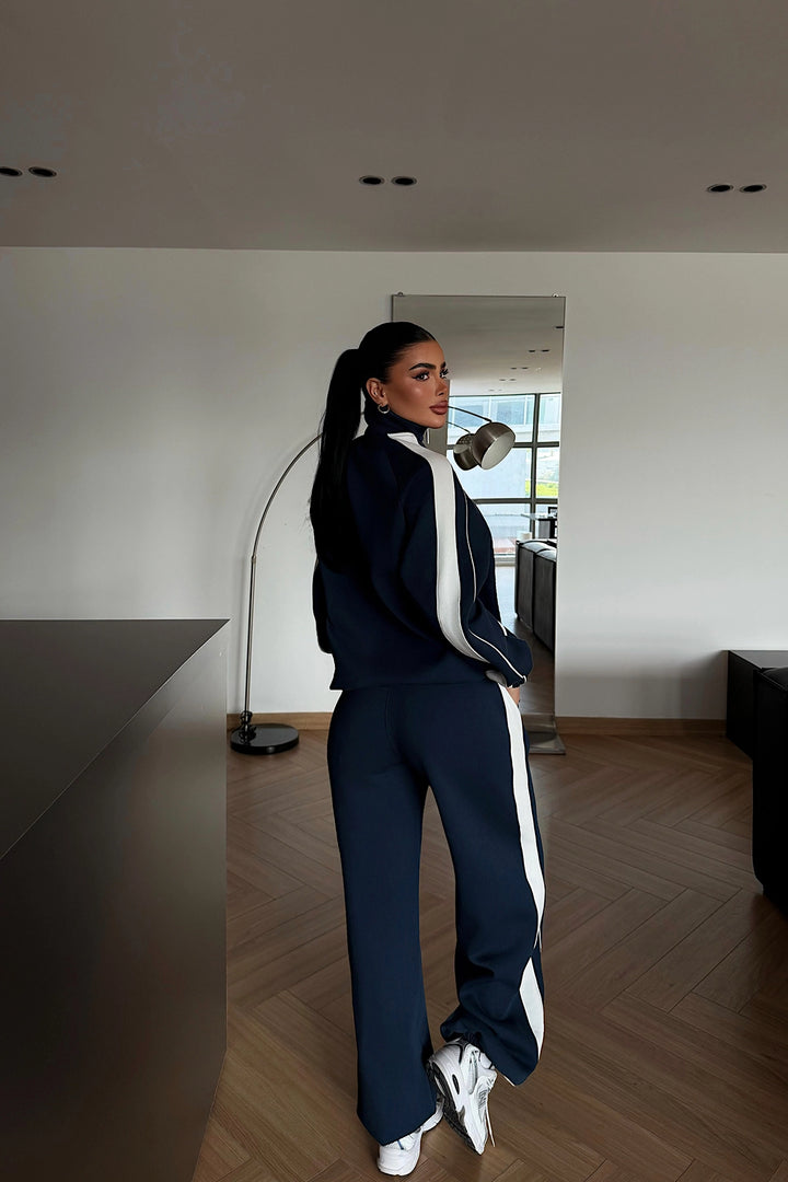 EYY Women Navy Blue Gionna Tracksuit Set - Greer