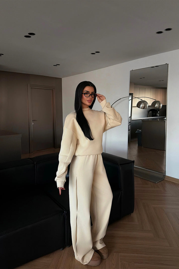 EYY Women Krem Eşofman Takımı - Los Mochis
