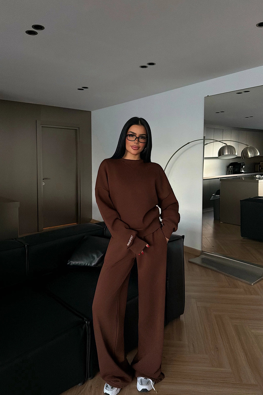 EYY Women Kahverengi Eşofman Takımı - Pinner