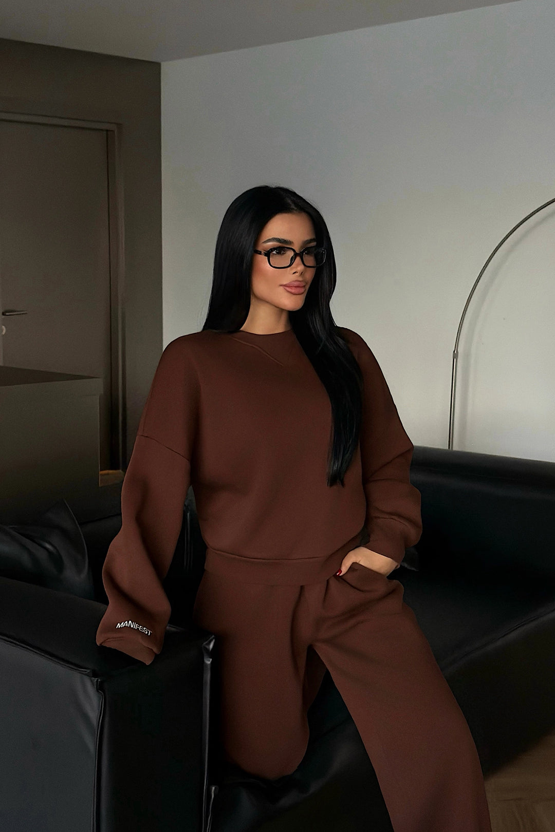 EYY Women Kahverengi Eşofman Takımı - Pinner