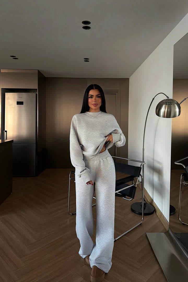 EYY Women Grey Tracksuit Set - Bad Oeynhausen