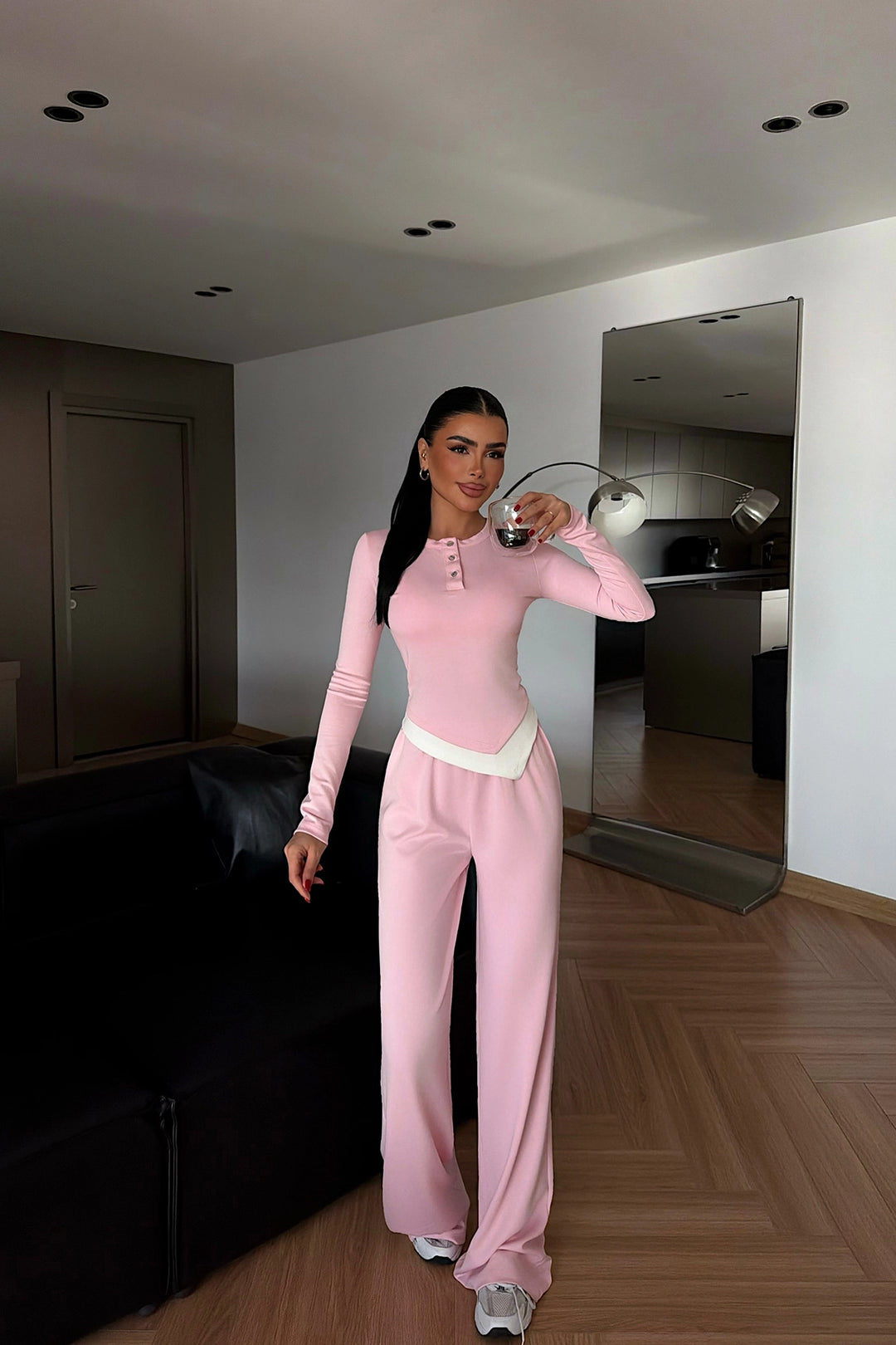 EYY Women Toz Pembe Istakoz Seti - Yecapixtla