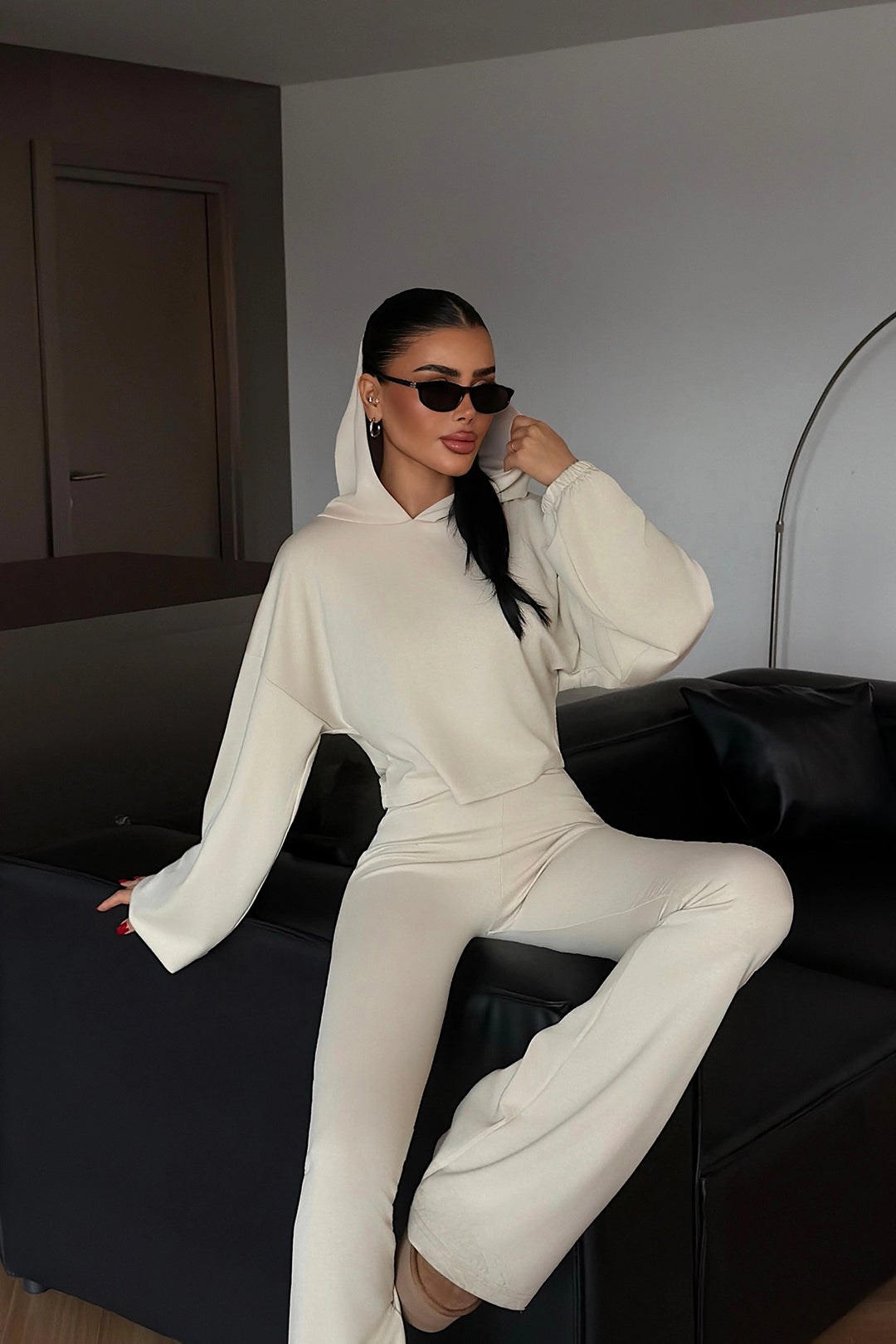 EYY Women Ecru Kerrie Tracksuit Set - Clifton Park