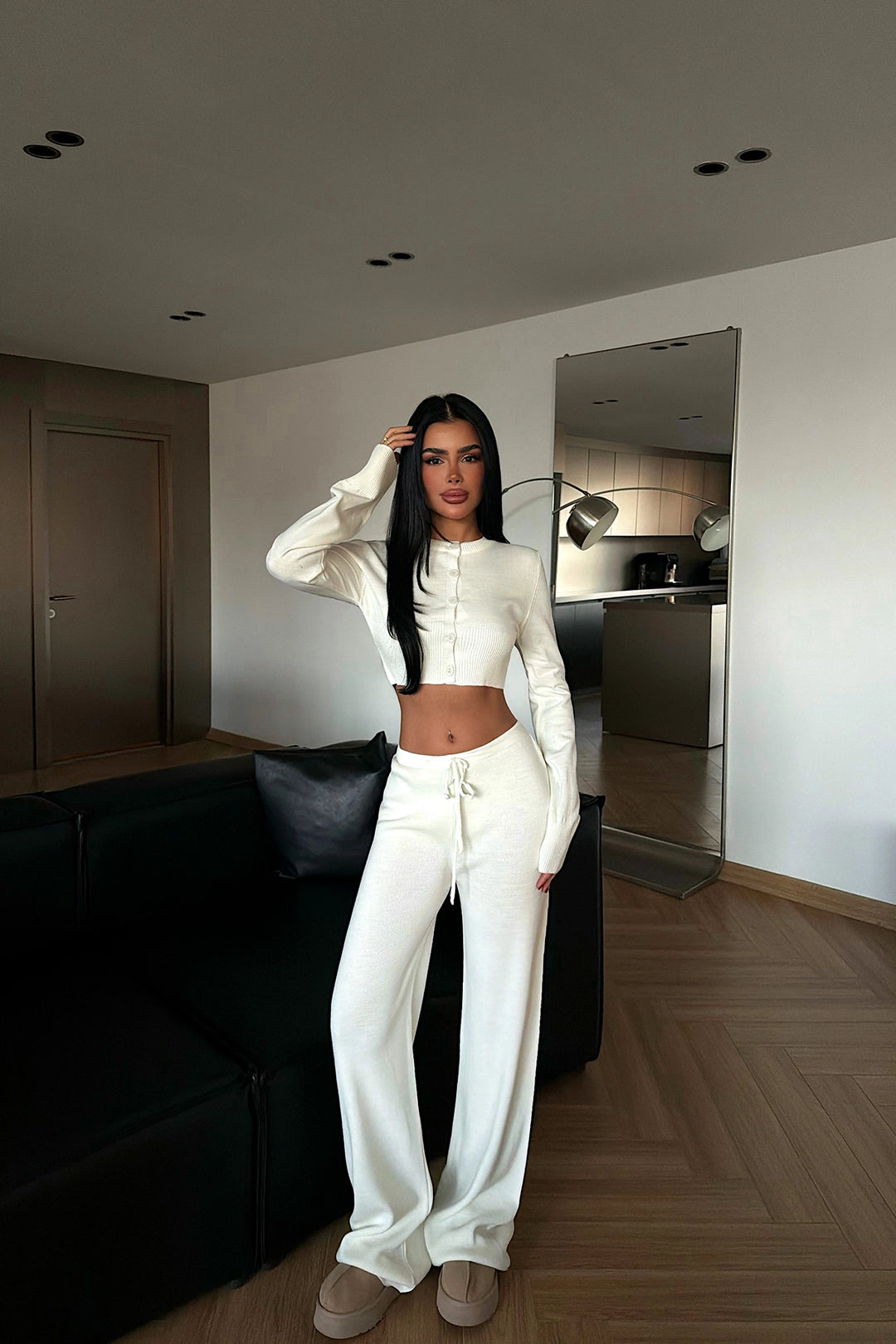 EYY Women White Knit Set - Santa Eulalia del Río