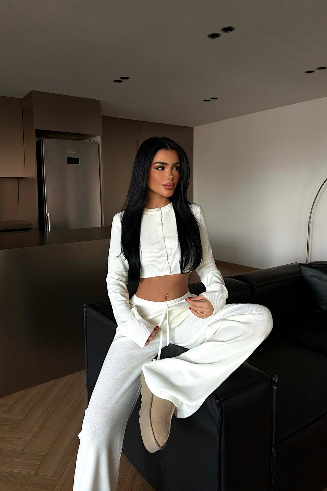 EYY Women White Knit Set - Santa Eulalia del Río
