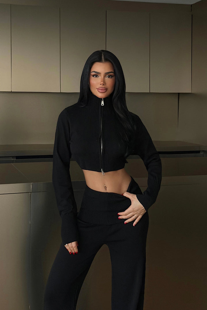 EYY Women Siyah Zenxy Set - Chalco