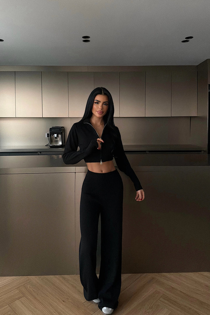 EYY Women Siyah Zenxy Set - Chalco