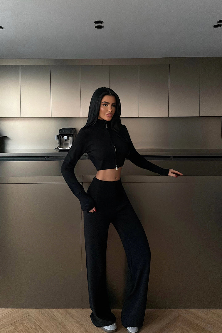 EYY Women Siyah Zenxy Set - Chalco