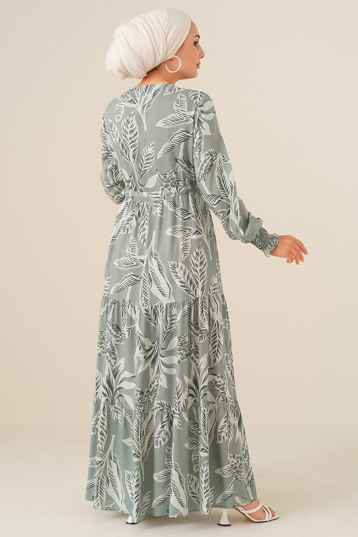 BGD Women Patterned Hijab Dress - Çağla - Vaudreuil-Dorion